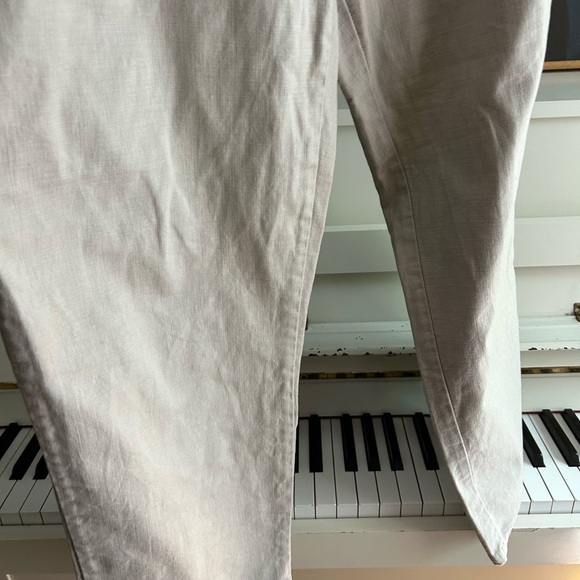 Ruby Rd. Cream Straight Leg Pants 12P - Picture 11 of 16